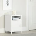 thumbnail image 2 of South Shore Sweedi, Contemporary Nightstand, White, 2 of 14
