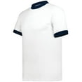 thumbnail image 1 of Ringer T-Shirt 3TG Blanc/marine, 1 of 2