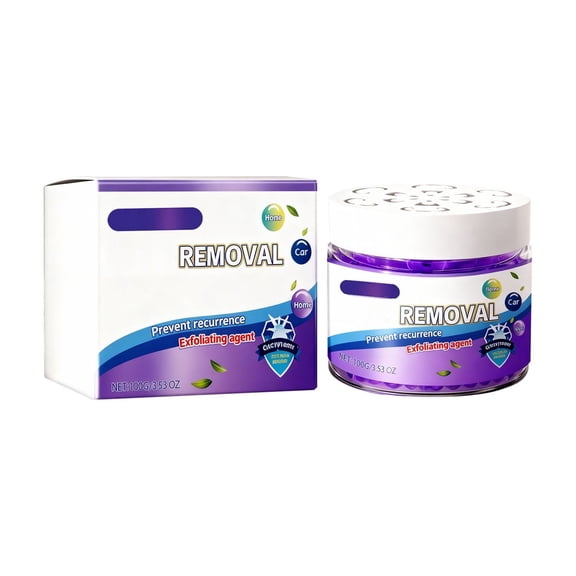 Jarrary Removal Odor Magic Box, 100g, Car & Home Air Freshener, Prevents Mold & Odors, Gentle & Safe for Car & Home Use