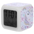 thumbnail image 1 of Horloge Numérique Utile, Motif Licorne LED, Réveil Électronique, Horloge LED Adorable pour Maison Chambre (03 Motif), 1 of 7