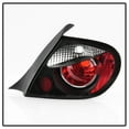 thumbnail image 2 of Black 2003-2005 Dodge Neon 4-D00r Sedan Tail Brake Lights Brake Lamps Left+Right, 2 of 6