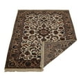 thumbnail image 4 of Rugsotic Carpets Hand Knotted Nir, Oriental Wool Area Rug, Cream, 4'X6', 4 of 5