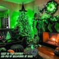 thumbnail image 5 of Green String Lights Indoor Plug in,150 LED Connectable Green Christmas Lights Outdoor, 59ft 8 Modes Halloween String Light for Bedroom Room Party Christmas Tree Halloween Decor, 5 of 14