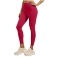 thumbnail image 2 of Bovxnpu Womens Yoga Workout Leggings Long Quickly Dry Tight Yoga Pants Breathable Cycling Athletic Pants, 2 of 5