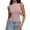 Pink, variant on Womens Turtleneck Tank Tops 2026 Summer Slim Fitted Sleeveless Top Stretchy Basic Casual Layer Tee Shirts Black XL