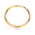 thumbnail image 2 of unbranded 100Ud Anillo Para Llaves Redondo Dorado Resistente Para Uso Diario En Casa Y Auto, 2 of 6