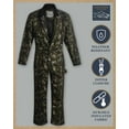 thumbnail image 2 of Bass Creek Outfitters Mens Coveralls - Insulated Water Resistant Workwear Coveralls for Men 30" Inseam, 2 of 5