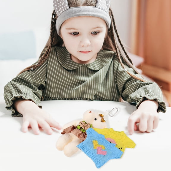 WEUVEB Stuffed Animal Clothes for Stuffed Bears 3Pcs