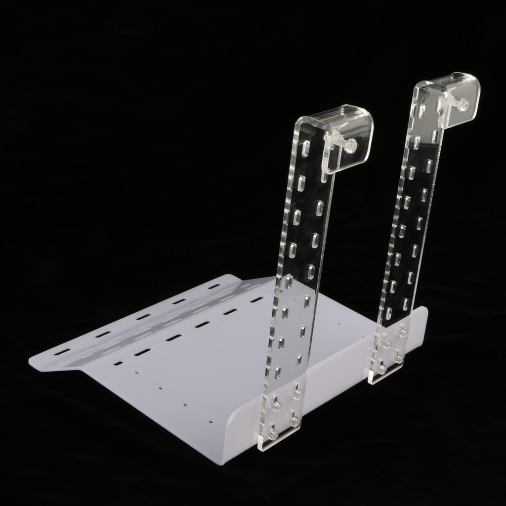 Turtle Hanging Platform, Floating Turtle Pier Rectangular Terrapin Dock Aquarium Float Decoration Bask Terrace Climb White