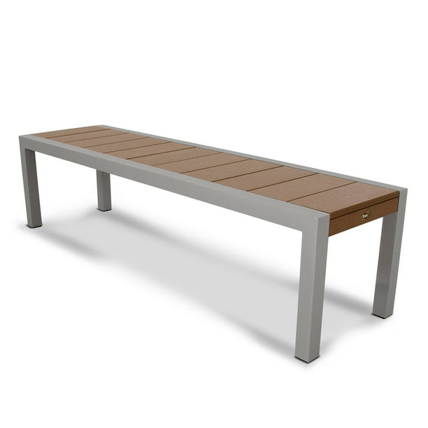 Trex Outdoor Furniture Recycled Plastic Surf City 68 in. Dining Bench