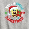 thumbnail image 3 of SpongeBob SquarePants - Have A Swell Christmas - Toddler And Youth Crewneck Fleece Sweatshirt, 3 of 6