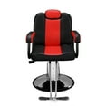 thumbnail image 3 of Barber Chair Black & Red, 3 of 13