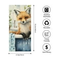 thumbnail image 4 of ZFLMY Fox Bath Towel Ultra-Soft Microfiber Machine Washable for Bathroom Beach Yoga Camping Hiking Oversize 55.1x27.6 55.1x27.6in, 4 of 7