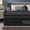 Black, variant on Timber Vibe Studio 10 inch Full Size Memory Foam Mattress, Medium Firm Support for Pressure Relief, CertiPUR-US Certified & Fiberglass Free, Black & Gray