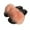 Pink, variant on Anuirheih Slip on Sandals Women,Women's Summer Fashion One-word Plush Slippers Solid Color Flat Shoes(White)