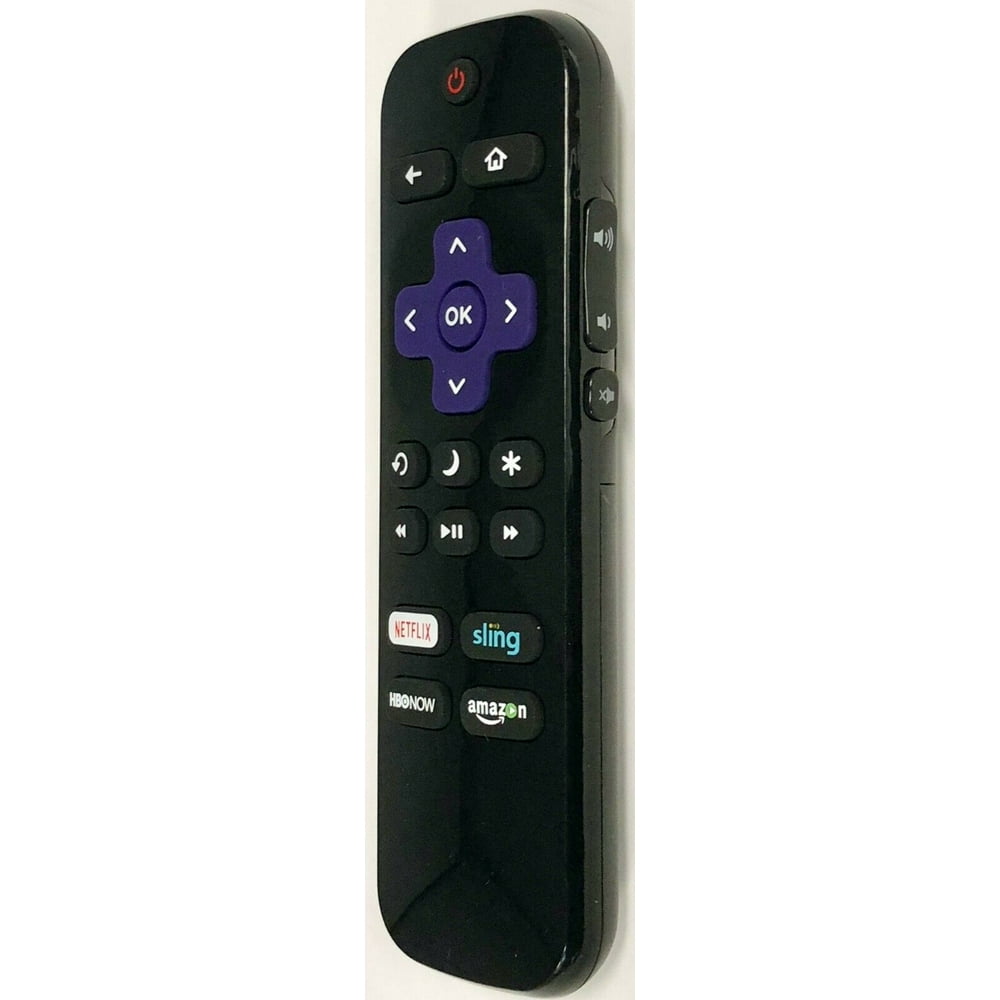 Replaced Sharp Roku TV Remote Control with Netflix Sling HBONow Amazon