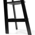 thumbnail image 6 of Furniture of America Lawler Contemporary Wood 5-Shelf Corner Bookcase in Black, 6 of 7