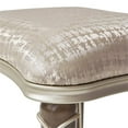 thumbnail image 6 of Pemberly Row Transitional Jacquard Fabric Ottoman in Bisque/Hazelnut Brown, 6 of 11
