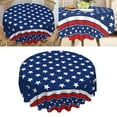 thumbnail image 2 of Red White Blue Dining Tablecloth Table Cover For Outdoor Dining Patriotic Stars, 2 of 12
