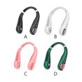 thumbnail image 3 of Ventilateurs à Suspendre au Cou Maison USB Ventilateur de Refroidissement d'Air Électrique Sans Fil Réglable à Faible Bruit Refroidisseur Sans Pales Concert Course Randonnée Blanc, 3 of 8