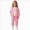 T400-Pink, variant on Girls Boys Zipper Sweatshirt And Sweatpants Set Pajamas & Dailywear Set Cardigan Sweatshirt Set Back-To-School Pajamas & Dailywear Set 1T 2T 3T 4T 5T 6T Set 9-12 Months