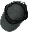 thumbnail image 5 of BRILLAR Gorra militar vintage: elegante sombrero militar con visera para hombres y mujeres, primavera/verano, verde militar, 5 of 5