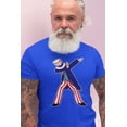 thumbnail image 4 of 4th Of July Dabbing Uncle Sam Mens T Shirt, 4 of 5