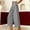 *Gray, variant on Women's High Waist Wide Leg Capri Pants,Pleated Casual Linen Cropped Trousers with Pockets Khaki,Women's Plus M