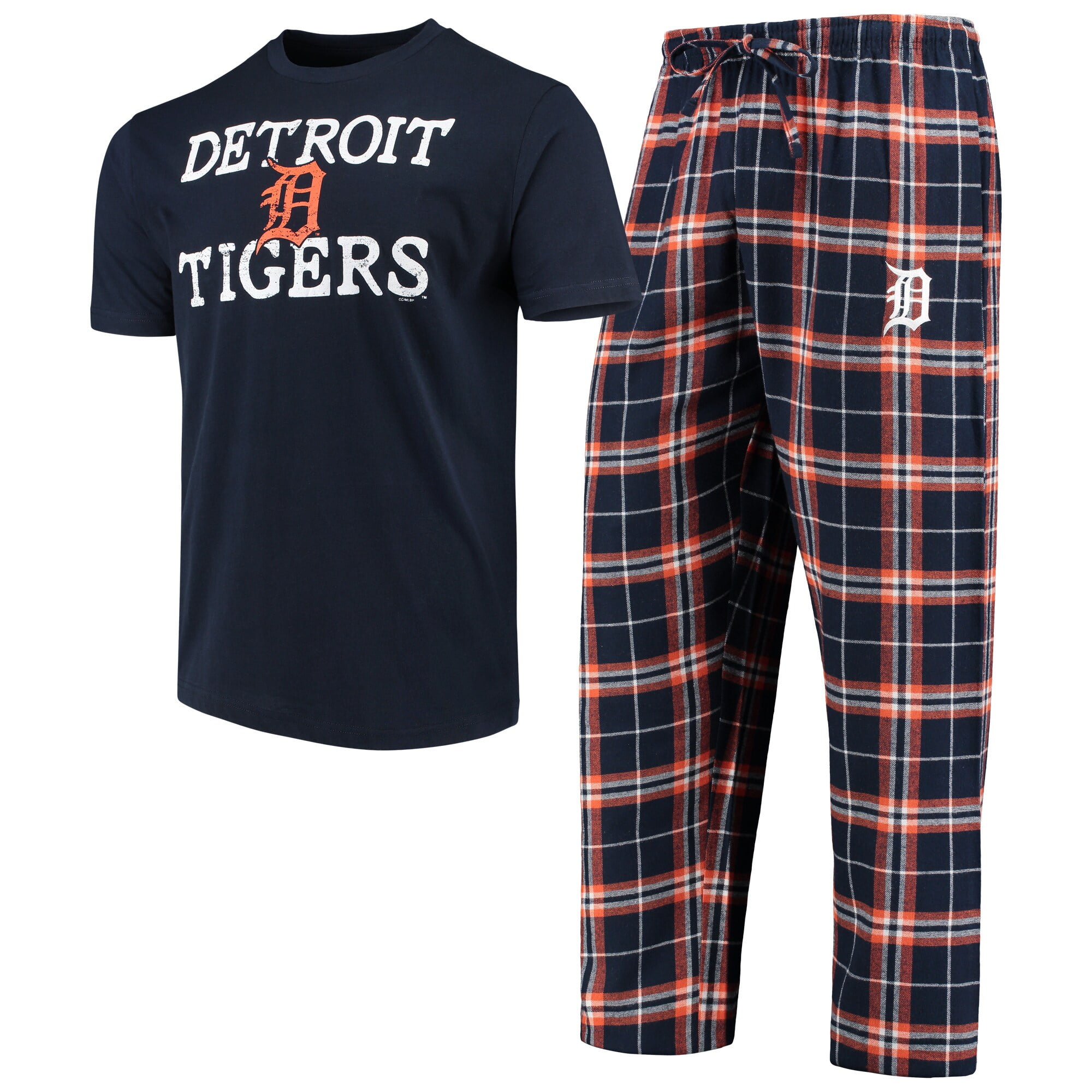 Detroit Tigers Concepts Sport Duo Pants & Top Set - Navy - Walmart.com ...