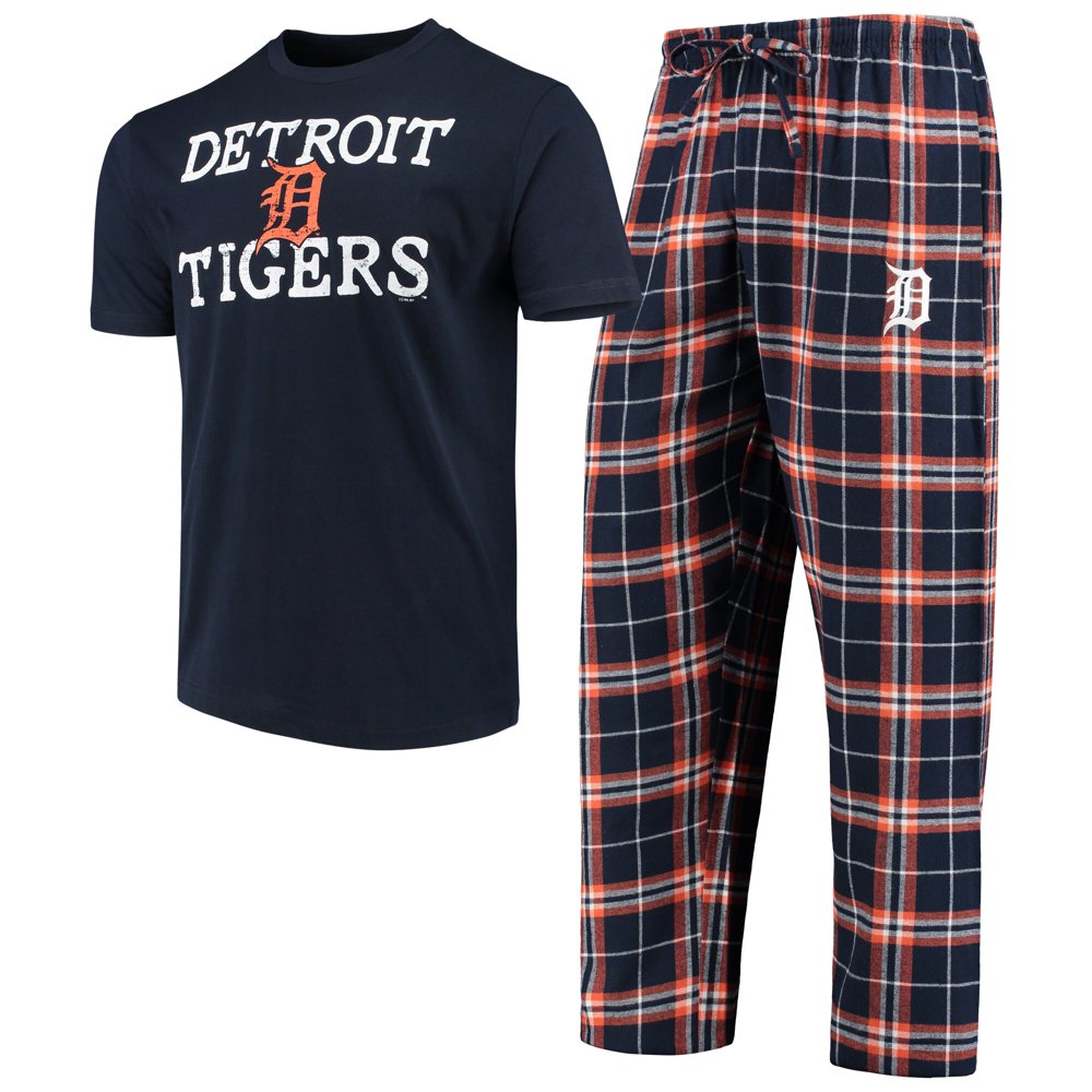 Detroit Tigers Concepts Sport Duo Pants & Top Set Navy