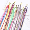 thumbnail image 4 of Namzi 30Pcs Colorful Hair Strings For Braids Gradient Color Hair Rope Band Hair Wrap String Hair Ribbons Rainbow Braiding Hair Tie Hair Accessories,C05, 4 of 4