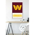 thumbnail image 6 of NFL Washington Commanders - Logo 22 Wall Poster, 22.375" x 34" Framed, 6 of 6