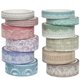 thumbnail image 1 of 12 Rolls Vintage Floral Tape Set for DIY Crafts, Bullet Journals, Planners, Scrapbooking, 1 of 5