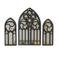 thumbnail image 2 of 3 Pieces Gothic Wall Mirrors Baroque Wall Mirrors Rustic Arched Wall Mirrors A, 2 of 8