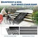thumbnail image 4 of Historyli Rampa para silla de ruedas QinaQin de 1,8 m con asa,plegable,de aluminio antideslizante,para discapacitados,con capacidad de 362 kg,para umbrales de casas y puertas,color negro, 4 of 7