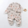 thumbnail image 2 of Bodysuit for Baby Girls & Boys for 6-9 Months Baby Baby Pure Cotton Long Sleeved Newborn Toddler Clothes Boys And Girls Baby Romper Pajamas Crawling Clothes, 2 of 7