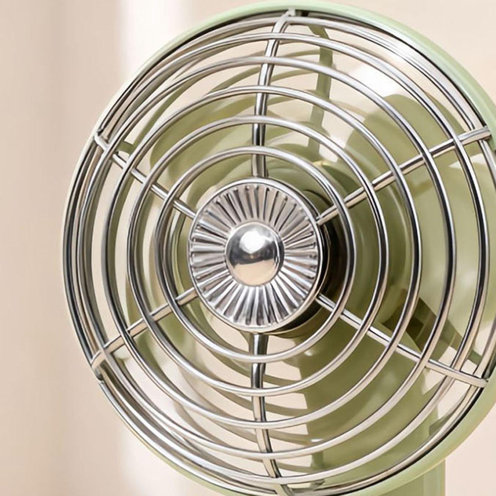 kowaku Desk Fan Air Cooling Multi Functional 360 degree Rotate Personal Compact Mini Table Fan for Travel Kitchen Camping Office Dormitory green