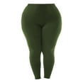 thumbnail image 6 of Stretch Is Comfort Women's Cotton/Spandex Plus Size Leggings, 6 of 6