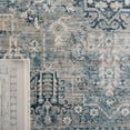 thumbnail image 6 of SAFAVIEH Victoria Creighton Floral Bordered Runner Rug, Blue/Grey, 2'2" x 6', 6 of 7