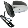 thumbnail image 5 of MIRROR Compatible For 2007-2014 Cadillac Escalade ESV Left Driver Heated Power Glass Folding In-glass Signal Light With memory Chrome, 5 of 5