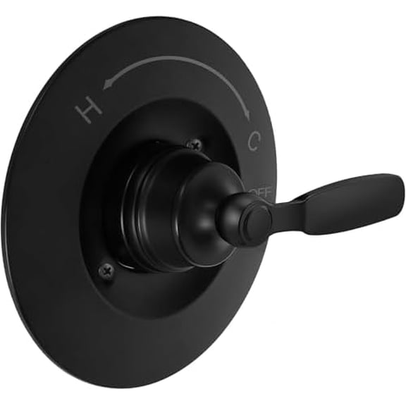 Replacement for Delta T14032-BL Shower Valve Trim Kit,Compatible with RP46074, Fits R10000 Series Valves(Cartridge/Valve Not Included) Black$$Tools & Hardware Other
