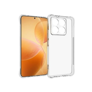 GHYJPAJK Transparent (A) For Xiaomi 14t Pro Applicable To Xiaomi 14t/Xiaomi 14t 5g Mobile Phone Case Protective Cover High Transparent Tpu Non-Slip Anti-Fall Cover Fine Hole