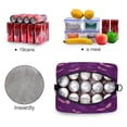 thumbnail image 4 of Insulated Crossbody Lunch Bag 10L Lunch Tote with Adjustable Shoulder Strap for Work Office Picnic Little Butterfly and Rose, 4 of 6