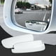 Opolski 1 Paire Carré Angle Mort Miroir 360 Degrés ABS Verre Universel pour les Véhicules Voiture – image 2 sur 7