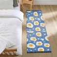thumbnail image 3 of Yayeee Runner Rug for Bedroom 2'x6' Machine Washable Hallway Non Slip Mat, Cute Fried Eggs, 3 of 8