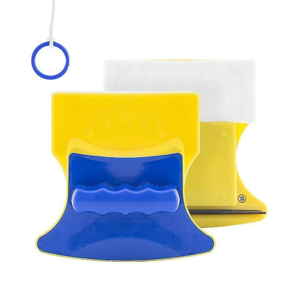 Glass surface cleaners magnetic window cleaner 4x sponges (HTOOQ)
