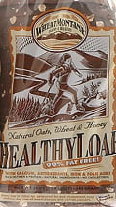 Wheat Montana Natural Oats, Wheat & Honey Bread, 24 oz