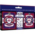 thumbnail image 1 of Masterpieces Puzzle Company Montreal Canadiens Two Decks Of Playing Cards & Dice Set, 1 of 4