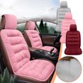 thumbnail image 4 of PHIGZNT Cushioned Car Seat Cover, Warm Short Plush Seat Cushion for Front Rear Pad, Soft Fuzzy Seat Protector for Winter, Auto Interior Women Men Accessories for Vehicles, SUV, Truck, 4 of 4