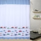 thumbnail image 5 of Cortina de baño, cortina de baño de poliéster con bonito patrón de dibujos animados, cortinas de ducha, diseño fácil de usar, 5 of 10
